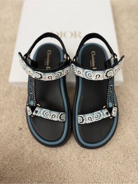 Dior Bandana D wave sandals